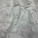 Lulus NWT  Exceptional Entrance White Sleeveless Tiered Rosette Midi Dress XL Photo 4