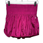 Free People Movement The Way Home Shorts Pink High Waist Women Sz M Running Photo 0