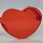 Red Heart Sunglasses Red Photo 7