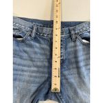 Loft Boyfriend Jeans Womens 33" Cotton Distressed Straight Leg Travel Norm Photo 4