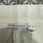 Susan Graver NWOT Regular Ponte Straight Leg Pull-On Pants White Size X-Large Photo 3