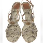 Tory Burch  Snakeskin Strappy Sandals Photo 2