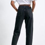 Urban Outfitters  BDG Black High Rise Mom Straight Leg Jeans 25 Photo 0