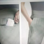 Athleta nolita women's slim tapered print crop semi fitted office women's 12 Photo 3