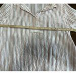 Rachel Zoe Linen Preppy Lagenlook Top Women Large Resort Beach Cruise Vacation Photo 3