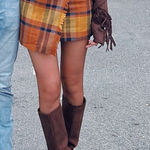 VICI  Plaid Skirt  Photo 0