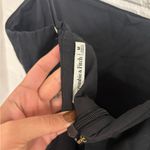 Abercrombie & Fitch NWT square neck bubble hem mini dress in black Photo 6