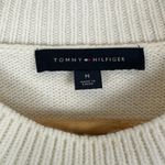 Tommy Hilfiger  Sweater Womens M White Fair Isle Knit Winter Heritage Preppy Cozy Photo 4
