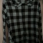 Flannel Button Up Blue Size L Photo 0