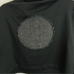 Avivit Yizhar Shirt Cropped Dolman Sleeve Shrug Boho Artsy Mock Neck Black Size undefined Photo 2