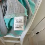 Fave by Vfish Mint Green and Gray Graphic Tank Top Size Large Photo 6