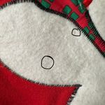 Vintage 90s Santabear Christmas Sweatshirt Red Korea Made Medium Holiday Photo 12