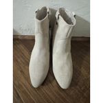 ZARA y2k style NWT  Cowboy Ankle Boots‎ with Fringe 6.5 100% Leather Boho Sweet Photo 4