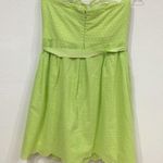 Donna Morgan  Eyelet Strapless Dress Size 10 EUC Photo 1