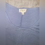 Umgee Medium Blue Tank Top Sumer Leopard Print Sleeveless Cami Tops Scoop Neck Photo 5