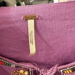 Free People  Purple Embroidered Linen Dress, size XS Photo 7