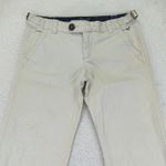 American Eagle Y2K Outfitters Women Tan Khaki Beige Wide Leg Pants 12 Stretch Photo 2