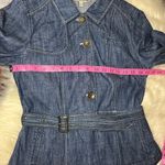 Bamboo Traders denim jacket/blouse sz small Blue Photo 4