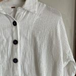 Free People Sunstreaks tie front shirt Photo 4