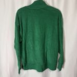 Aerie  Kelly Green 1/4 Zip Terry Oversized Sweater Size S Offline Cozy Photo 7