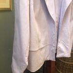 Women's Alfani Asymmetrical Blazer in Lightest Lilac Size 2X Purple Photo 1