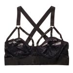 Lonely Label Lulu Underwire Mid Line Bra Black Size undefined Photo 3