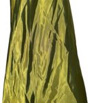 Jessica McClintock Vintage Gunne Sax Strapless Olive‎ Green  Formal Dress Gown Photo 6