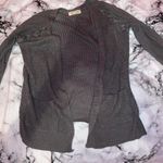 Kohls Gray Cardigan Sweater Photo 0