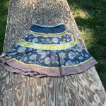 BCBGMAXAZRIA Bcbmaxazria blue & green fairy skirt size xs fairy whimsy y2k summer spring Photo 4