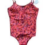Lululemon Waterside One-Piece Swimsuit Harmonize Fluro Pink Multi Photo 6