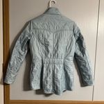 Barbour  Sky Blue Quilted Puffer Jacket Size 6 Photo 1