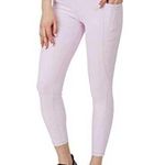 Nordstrom Lavender Leggings LARGE Cell Phone Pocket 7/8 Compression Ankle  NEW Photo 0