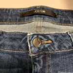 joe's jeans Rolled Skinny Ankle Midrise Jean Becky Distressed Medium Denim sz 28 Photo 5