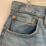 Levi's Levi’s 501 Women’s Light Wash High Rise Denim Shorts Mid Thigh Size 32 Photo 7