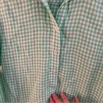 Southern Tide Hadley Popover in Starboard Gingham Linen. Size XS. Photo 5