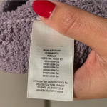 Aritzia  The Group Babaton Retrea Fuzzy Lounge Short Purple- Size Small Photo 10