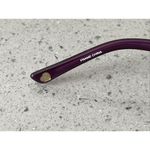 Bebe Eyeglasses Frames ONLY Bashful BB5027 Plum 49-16-130 06/11 Purple rectangle Photo 8