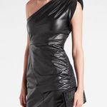 EXPRESS Black Leather Dress Photo 0