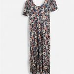 Natural Life Hibiscus Floral Maxi Dress Photo 3