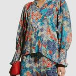 Chufy Jaro Pintuck Top Juro Blue Size Small Photo 0