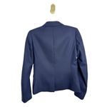 J.Crew  Schoolboy Navy Blue Gold Button Wool Blend Fitted Blazer US 2 Photo 2