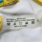 Yellow Floral Swim Beach Cheeky Flirty Boho Bikini Bottom L Large Photo 6