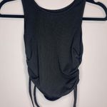 Cute tank top. Ruched tie sides. Ribbed. Summer. Dressy. Casual. EUC. Size S Photo 1