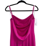 Katie May NEW NWT  Damn Gina Low Back Maxi Gown In Electric Pink Photo 7