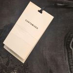 ZARA  Premium Denim Black Skinny With Jewelry Patches Size 4 Photo 5