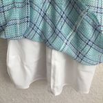 41 Hawthorn Gingham Tie Front Tank Top Blue XS Blue Photo 9