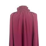 Amanda Uprichard  Vittoria Shift Dress Long Sleeve Purple‎ Burgundy Size Small Photo 7