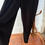 Vintage 90s Black Velvet Sleeveless Jumpsuit Size 6 Photo 3