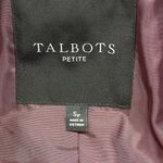 Talbots Jackets Womens S Petite Quilted Paisley Corduroy trim art to wear boho Photo 8