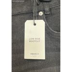 Forever 21  Black Low‎ Rise Bootcut - Size 31 Photo 1